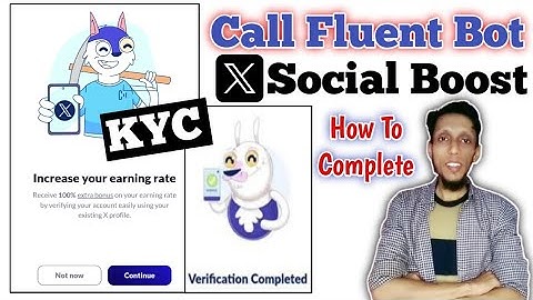 Call Fluent X Social Boost Process | Call Fluent Telegram Bot | Ice New Project