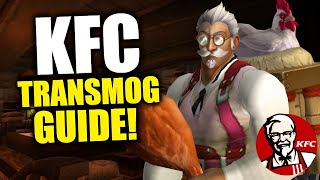 Kfc - Colonel Sanders Transmog Guide In Wow Become The Colonel Wow Coolest Transmog Sets