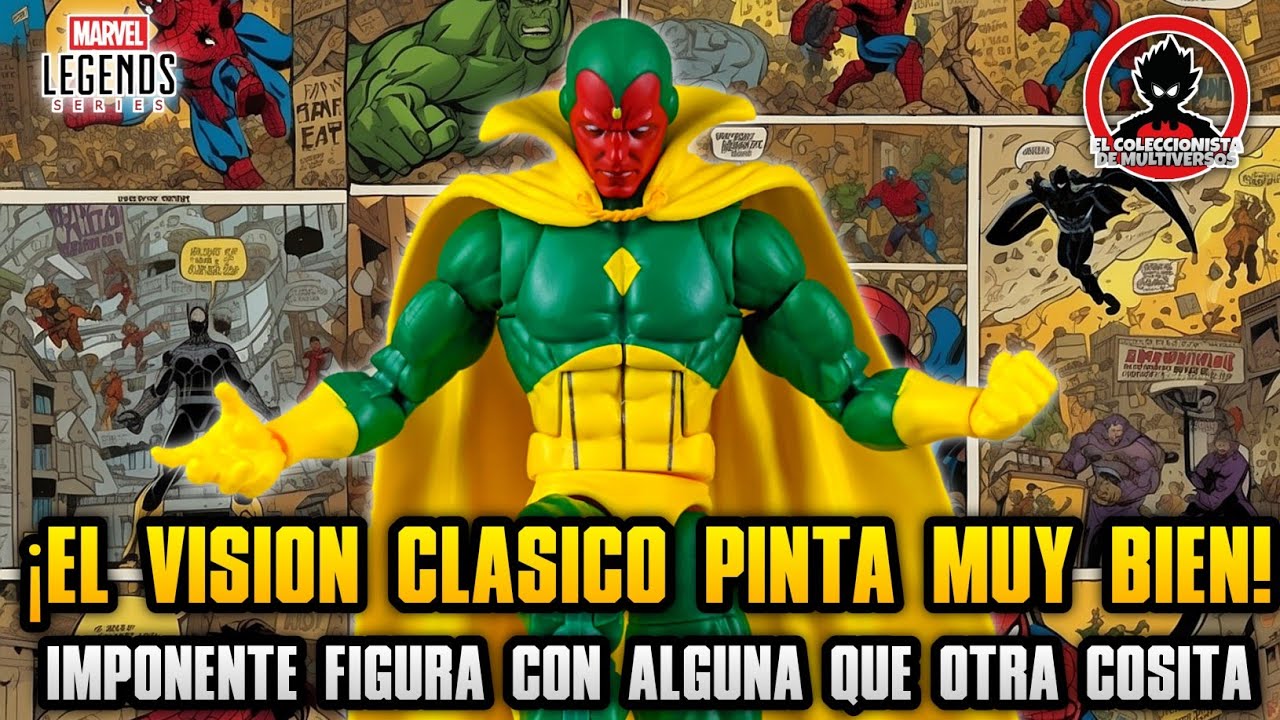 🟡 VISION BAF THE VOID Marvel Legends review en Español