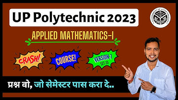 Version-2 (SET-35) Applied Mathematics-1 imp Question Solutions for Up Polytechnic 1st Semester
