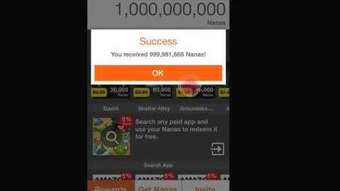 App Nana hack | May 2015 | No Root / Jailbreak