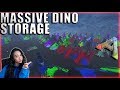 In Depth Main Cave Base Tour (Island) - Mega Tribe Survival - Official PvP - Ark: Survival Evolved