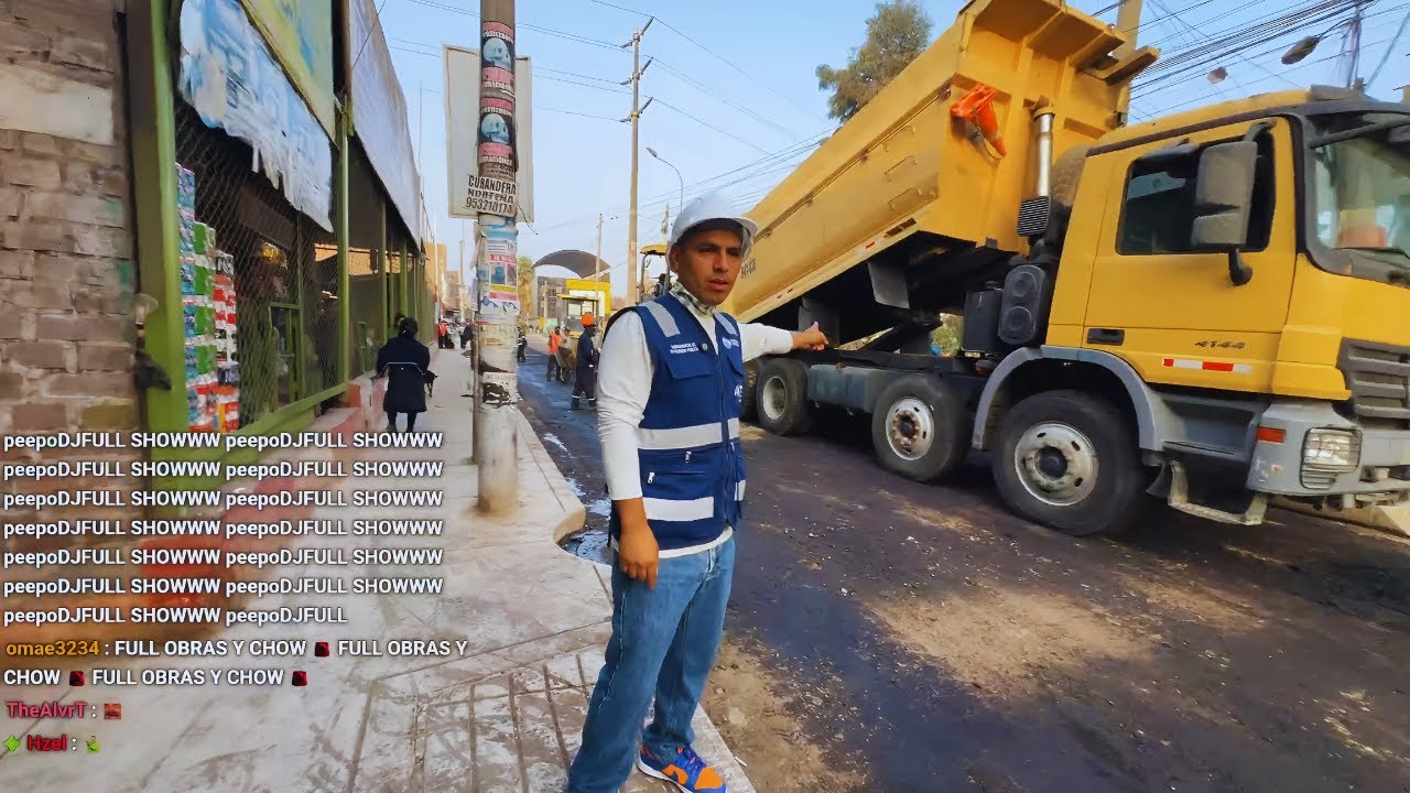 FRANCO VIDAL SUPERVISA OBRA EN LOS VIRREYES Y APOYA A MADRE TRABAJADORA EN ATE VITARTE 2025