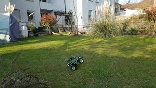 Tamiya Comical Grasshopper´s first Run in the Garden