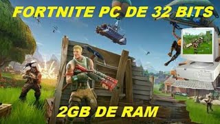 Como Descargar Fortnite Para Pc De 32 Bits...100% Real No Fake