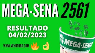 Resultado Mega-Sena 2561