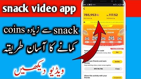 How to earn money from snack video app || snack video app sy paise kaise kamaye 2021
