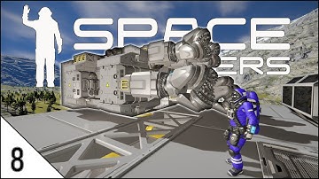 Space Engineers Survival (Episode 8) - Building a Proper Mining Ship! [2025]