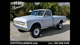 1967 Chevy 4X4 Frame Off Restored at Coyote Classics