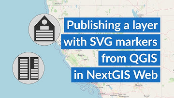 NextGIS Web – Publishing a layer with SVG markers from QGIS in NextGIS Web
