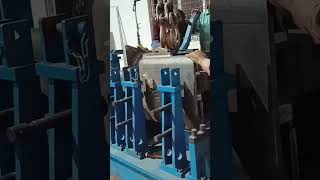 Heavy Machine Assembly Work in Factory