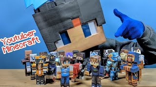 Inilah Semua Papercraft Youtuber Minecraft yang Udah Kubikin | Kompilasi Shorts Reedi Craft #1