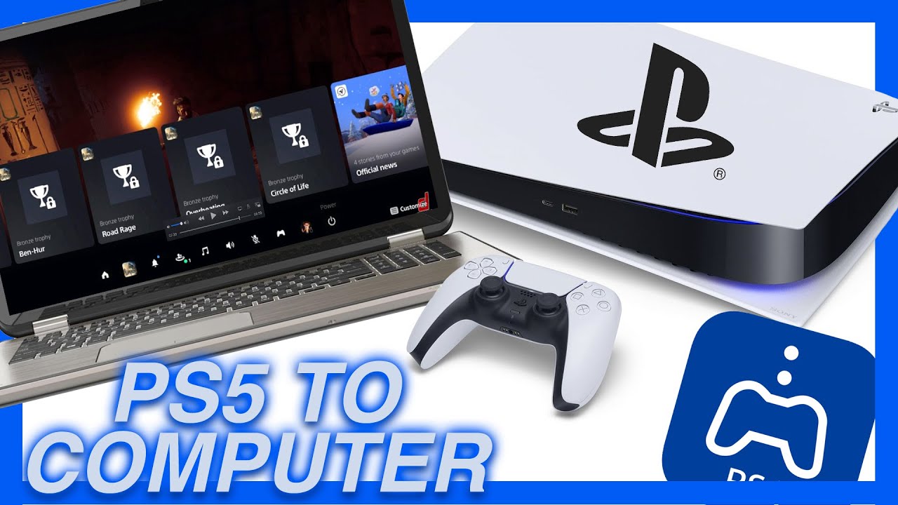 How To Connect PS4 To Laptop - Playstation Remote Play PC & Mac - YouTube