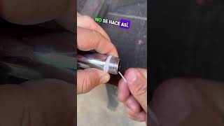 Cmo Usar Correctamente La Cinta De Tefln Para Uniones De Acero cinta teflon consejos idea