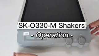SK-O330-M Fixed Top LCD Digital Orbital Shaker