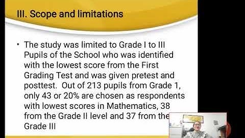 Improving the Academic Performance of Grade I to III Using Explicit Teaching Strategy