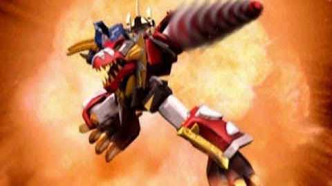 Thundersaurus Megazord | Dinosaurs | Dino Thunder | Power Rangers Official