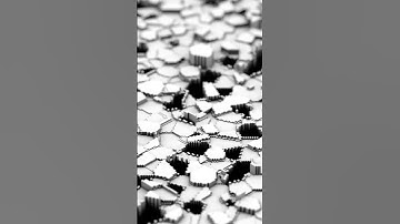 Abstract geometry nodes animation made in Blender.
