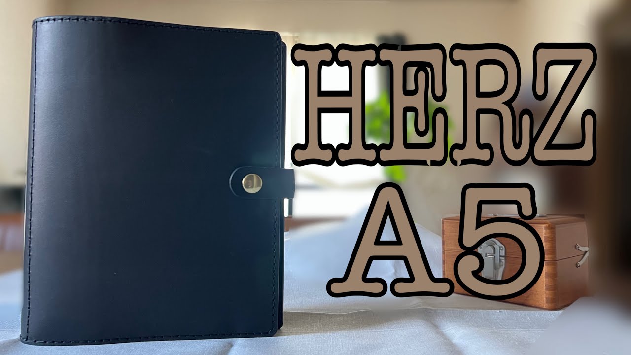 【HERZ・A5バインダー】重厚感と堅牢で美しい佇まい！newA5リフィルもご紹介！