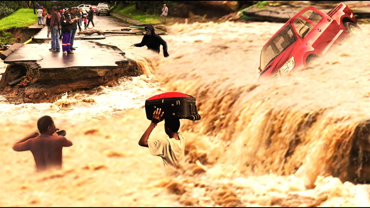 THE STORM WITH FLOOD HIT THE CITY TWICE! Tropical Cyclone Freddy hits Mozambique