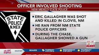 NMSP: 1 man dead after officer-involved shooting in Clovis