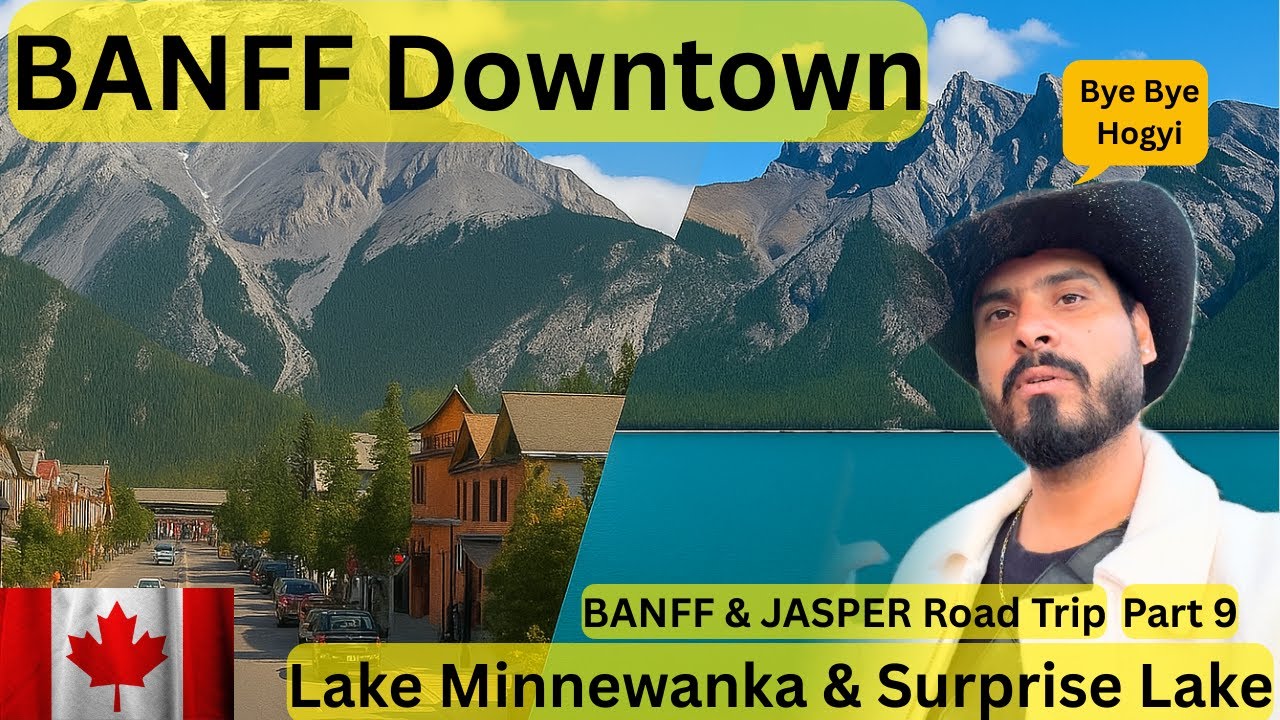 Discover BANFF: Downtown Walk, Lake Minnewanka & a Surprise Lake (Aug 2025) 