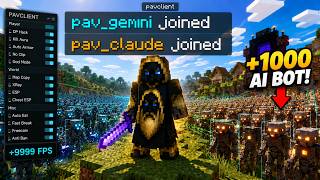 Gemini ve Claude Minecraft'ın En İyi Hilesini Kodladı! EFSANE OLDU!!