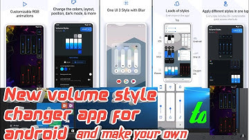 how to change volume style in android mobiles in Malayalam