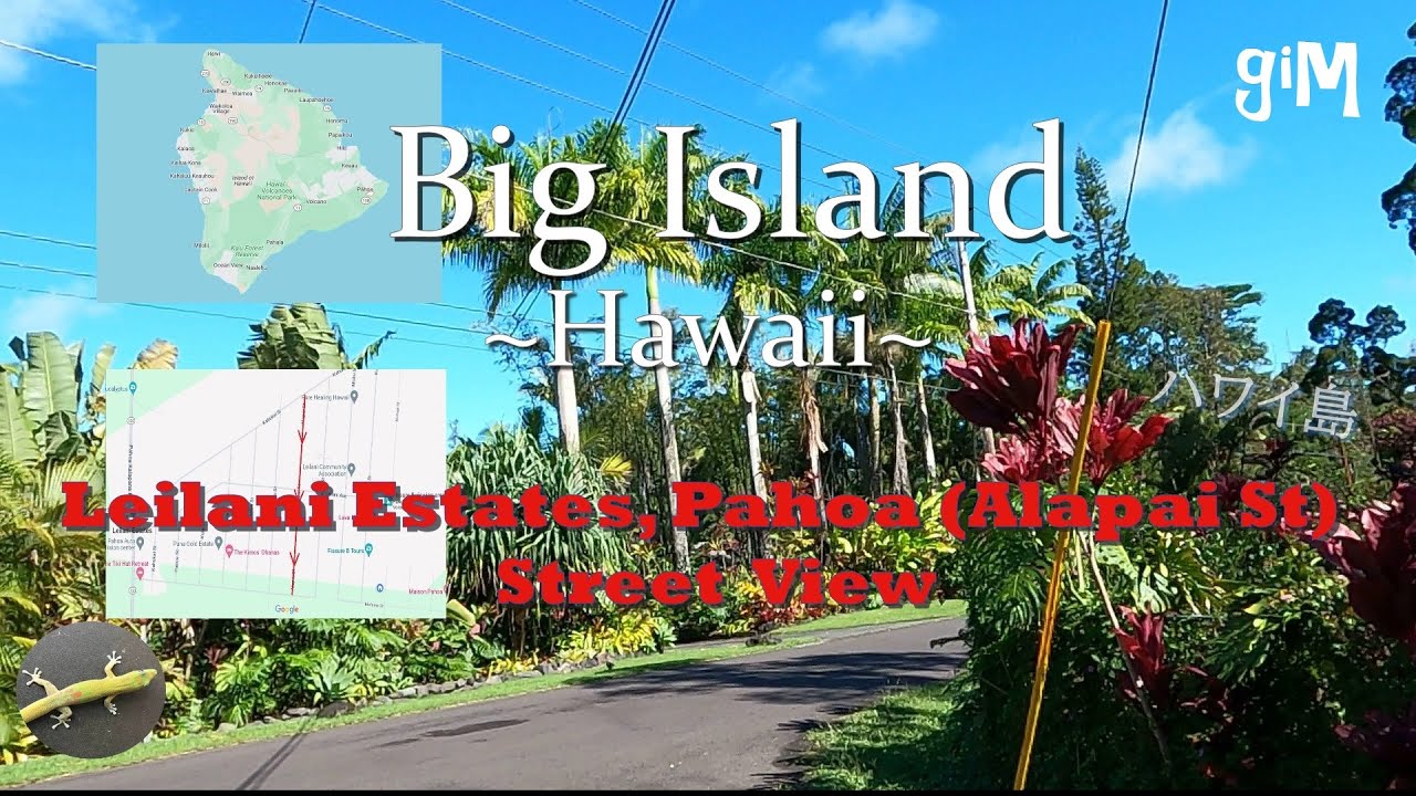 Leilani Estates, (Alapai St) Pahoa Big Island, Hawaii (Homes) YouTube