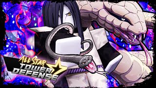 Defeating Orochimaru  Unlocking Orochimaru Mount On All Star Tower Defense