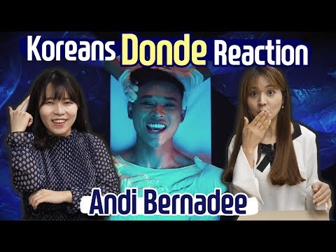 Korean React to Andi Bernadee, Donde!  + Blimey interpretation