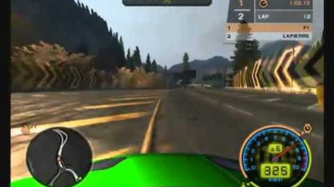 NFS MW Campus Interchange 1st Lap by EDRxF1 - 2.04.99 BMW NoN2O (World Record)