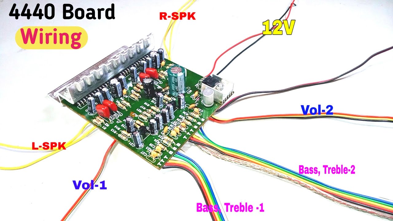 4440 Double Ic Amplifier Wiring Diagram - Bestn