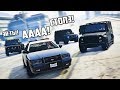 GTA 5 COPS & ROBBERS - 4 ЧЕРНЫХ ГЕЛИКА С БОЛЬШИМИ ДЯДЯМИ ЕДУТ ЗА КОПОМ ЧТО БЫ СПРОСИТЬ С НЕГО!