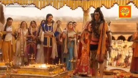 शिव पार्वती विवाह🚩महादेव ने सात फेरे लिए||devo ke dev mahadev