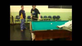 Snooker - One-Handed Reverseside Spin