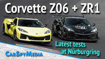 2025 Chevrolet Corvette Z06 and ZR1 Testing At The Nürburgring While GM Developing Corvette Zora