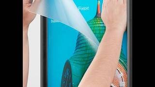 Artfuzz Poster Replaceable Aluminum High Quality Front Snap Edge Frame
