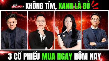 Chú ý: VNIndex sẵn sàng bứt tốc. 3 cổ phiếu có thể mua ngay hôm nay!