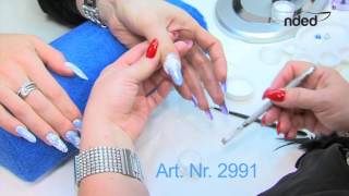 Nailart Sandtechnik im Winter-Look | nded.de