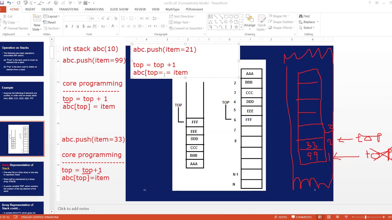 Lecture 10 stack part 2 29 10 2020 - YouTube