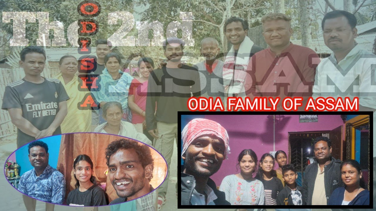 The family of Odisha staying in assam tinsukia district... 
