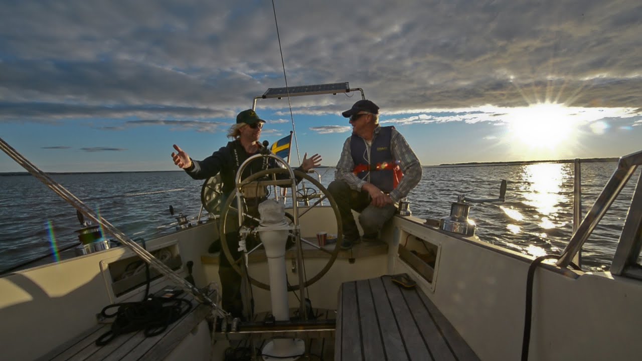 Känslan av en stor 34 fots segelbåt jämfört med en IF-båt. Vlog 46 ...