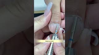 : How to deep clean up cuticles with a nail drill