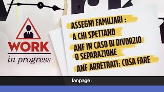 Assegni familiari: tutto sulla normativa degli ANF