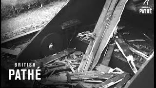 Rail Smash In Lancashire (1939)