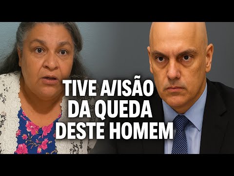 Pastora Nadir Tem Visão De Alexandre de Moraes A QUEDA SERÁ FEIA e Preocupa MinistroS ! REVELAÇÃO