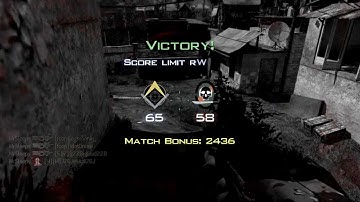 MW3 P90 6 MAN KILLCAM WHILE STUNNED!!!