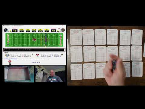 APBA Football - 1989 - Bears at Bucs - How I Play the Game! - YouTube