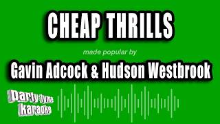 Gavin Adcock & Hudson Westbrook - Cheap Thrills (Karaoke Version)